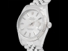 Rolex Datejust 36 Argento Jubilee Silver Lining Dial - Rolex Service  16234